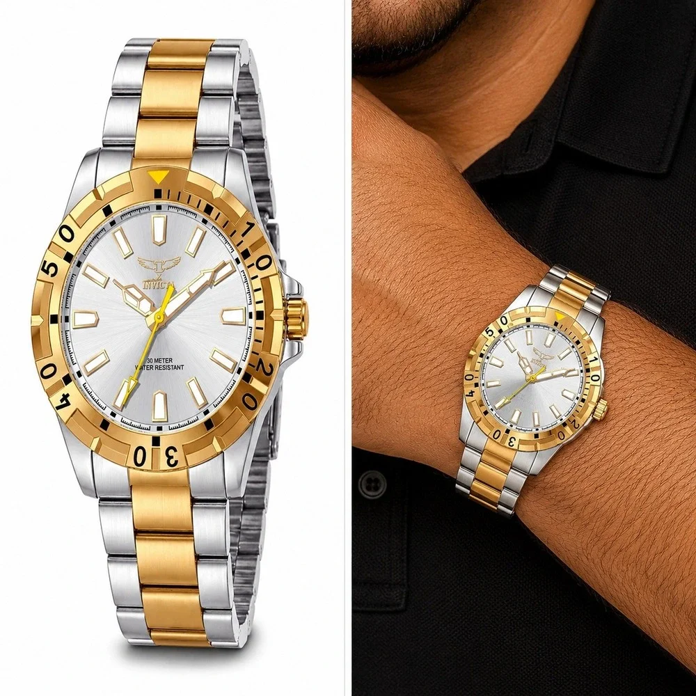 New Invicta Specialty I by Invicta Men's Watch 42mm Steel Aluminum Box Included